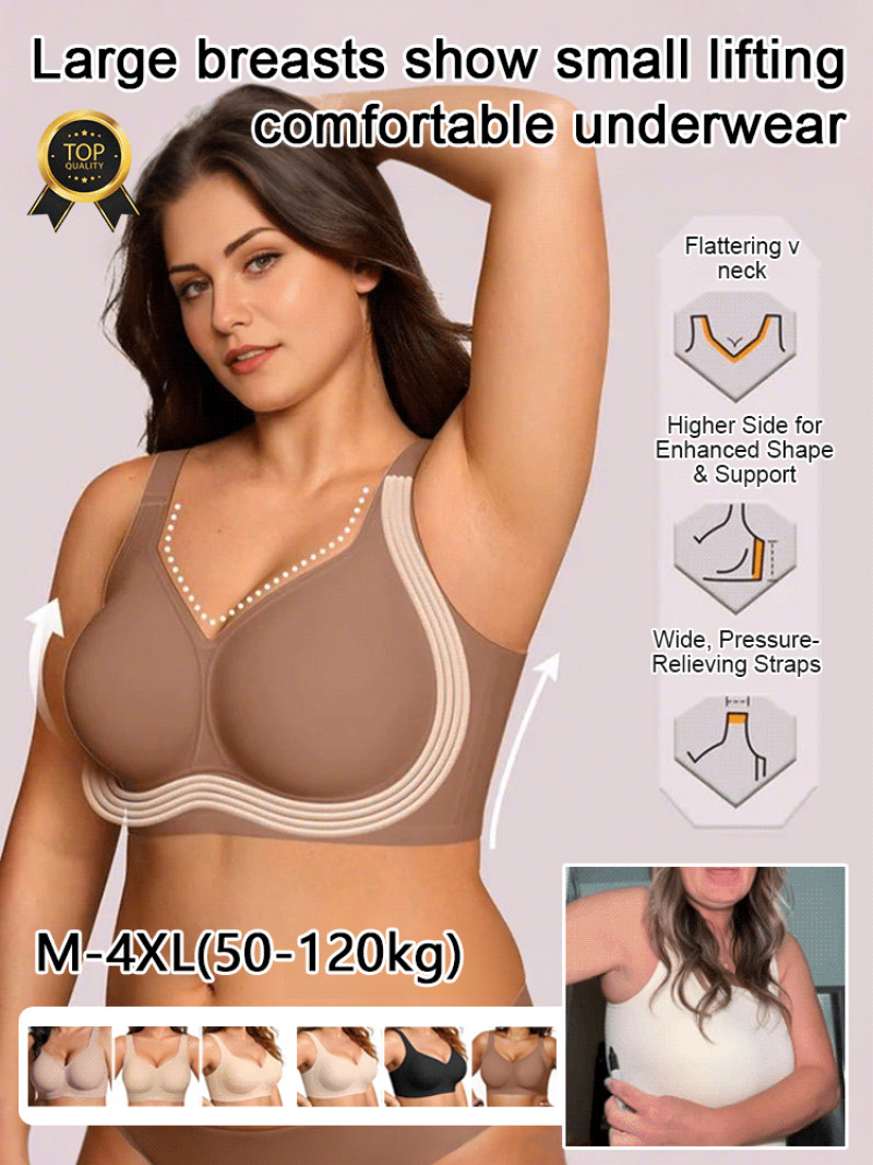 Mastectomy Bra Pocket - حمالة صدر لاسلكية لرفع الأعلى، ملابس