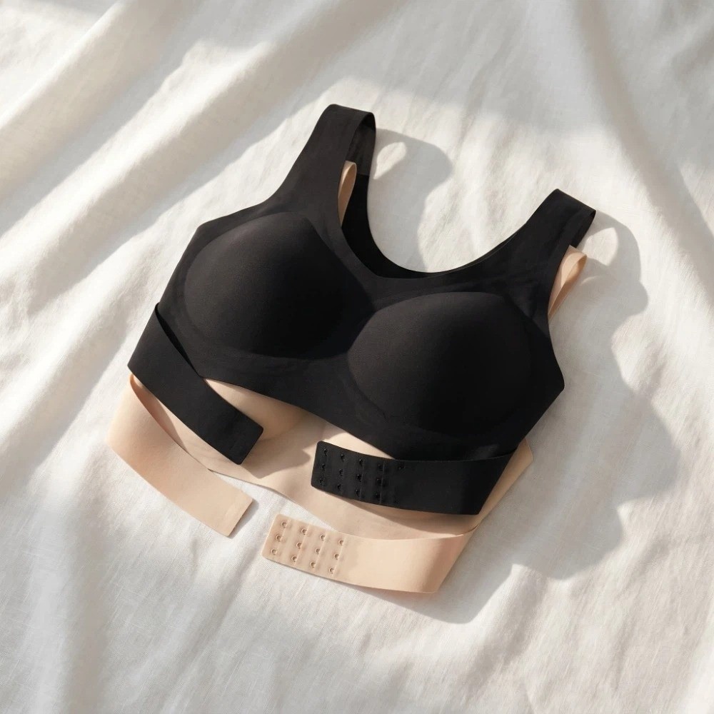 حمالة صدر نسائية لاسلكية مصححة - مراجعة Plunge Bra Push Up وسعره