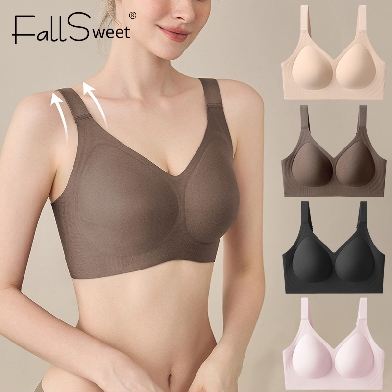 FallSweet النساء رفع سلس الصدر - مراجعة Mastectomy Bra Pocket وسعره